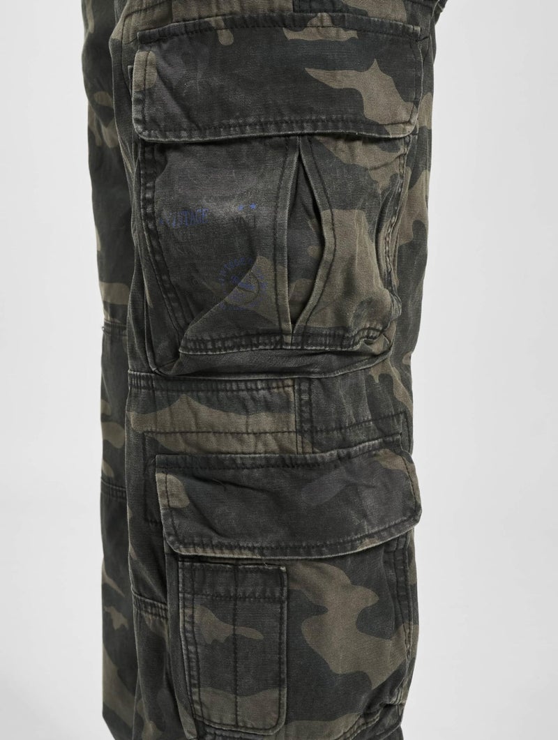 Brandit Pure Vintage Trousers Dark Camo Size L - Image 5